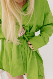 Tatum Mini Shirt Dress - Recess Apparel LLC