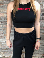 Rutgers High Neck Tank - Recess Apparel LLC