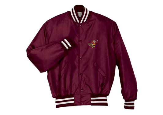 Minnesota Patched Varsity Bomber Jacket