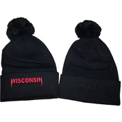 Wisconsin Kanye Embroidered Beanie - Recess Apparel LLC