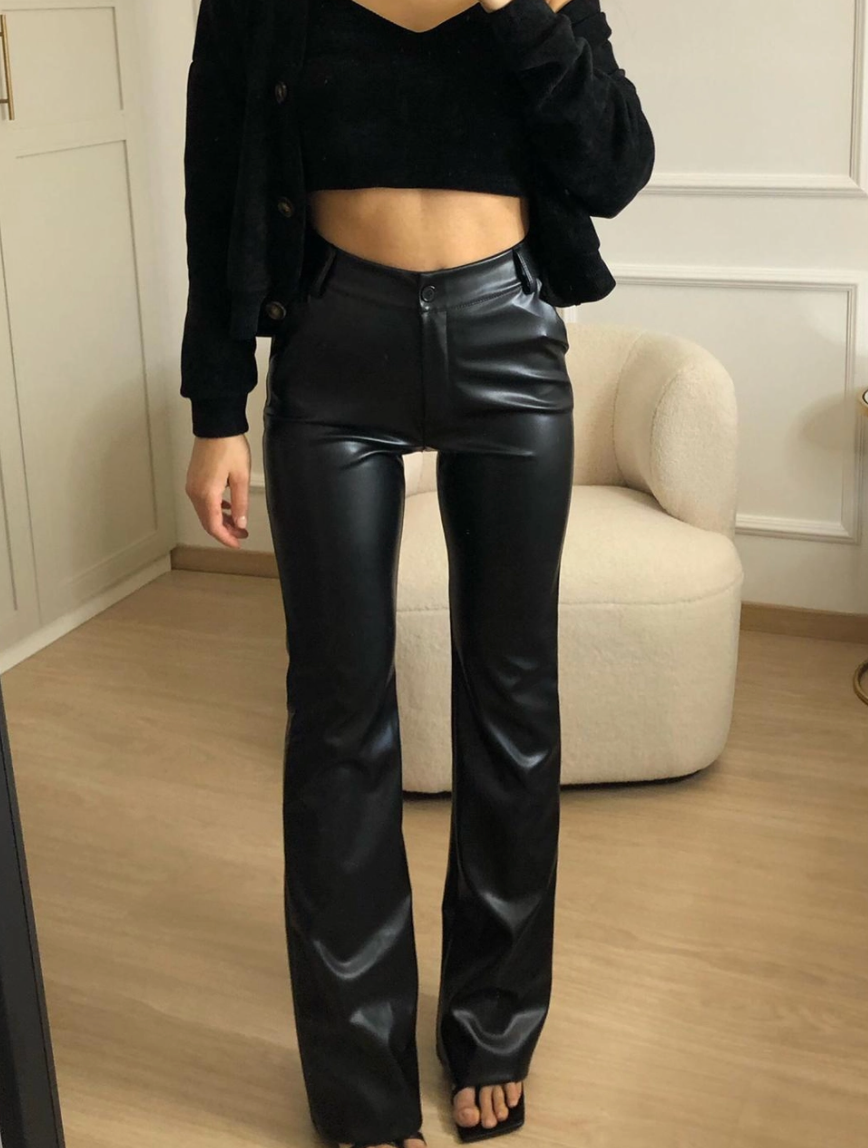 Glam Girl Leather Pants - Recess Apparel LLC