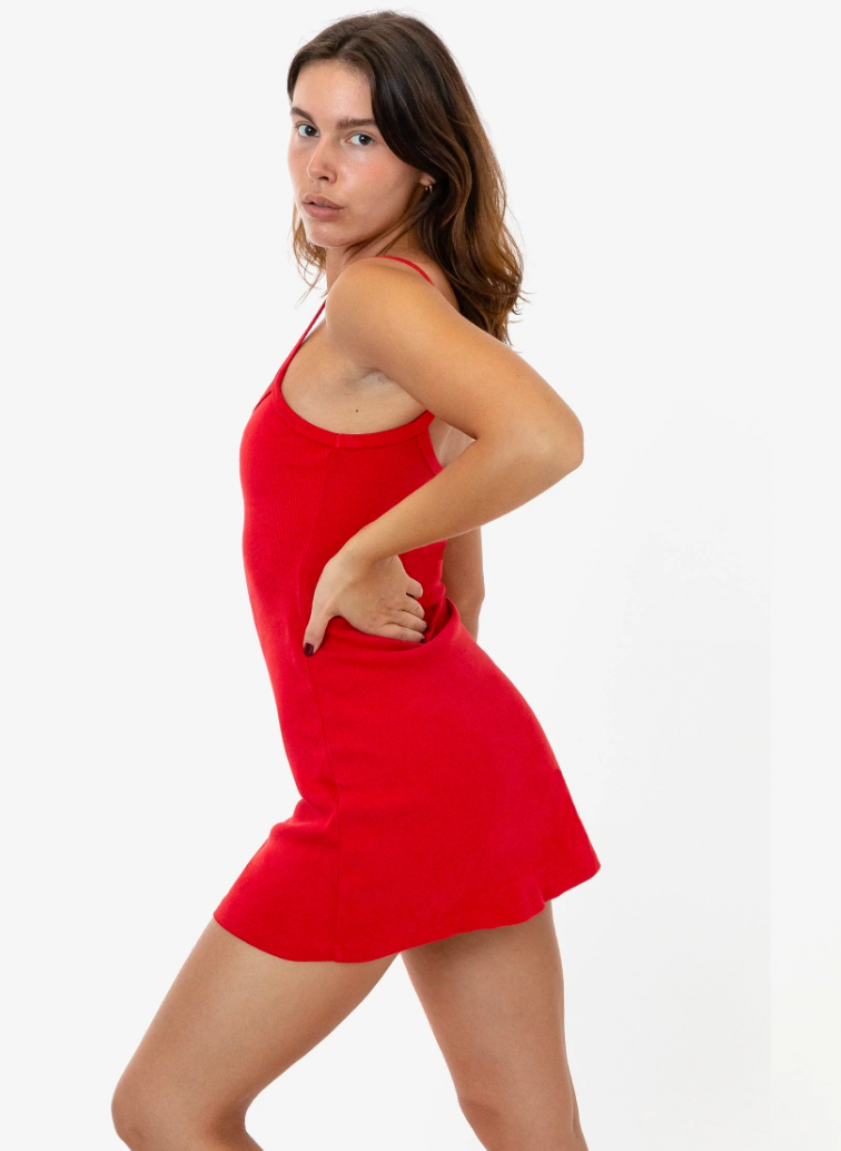 USC Patch Ribbed Dress L / Red / USC arch USC Patch Ribbed Dress L / Red / USC arch