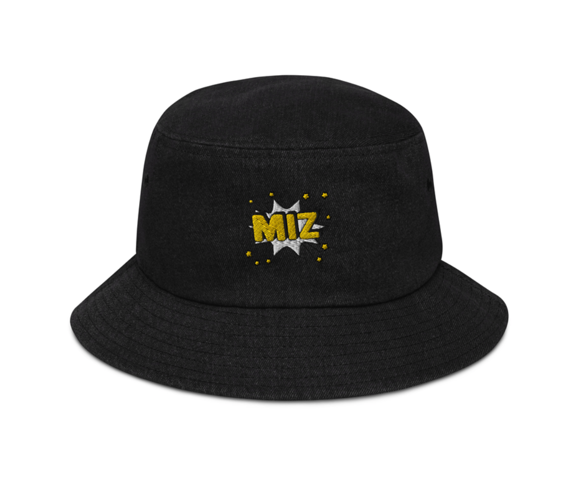 Miz Burst Denim Bucket Hat