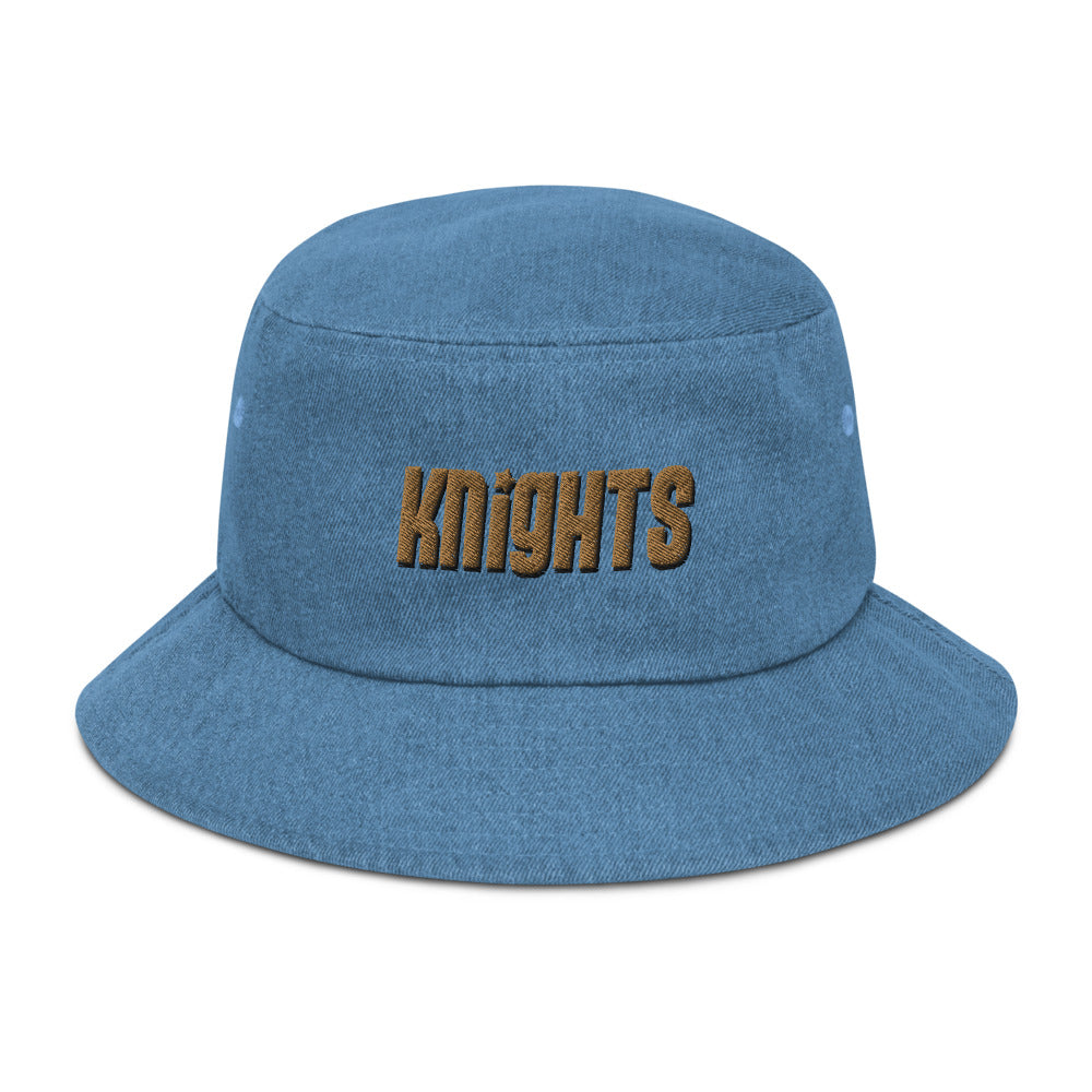Knights Denim bucket hat