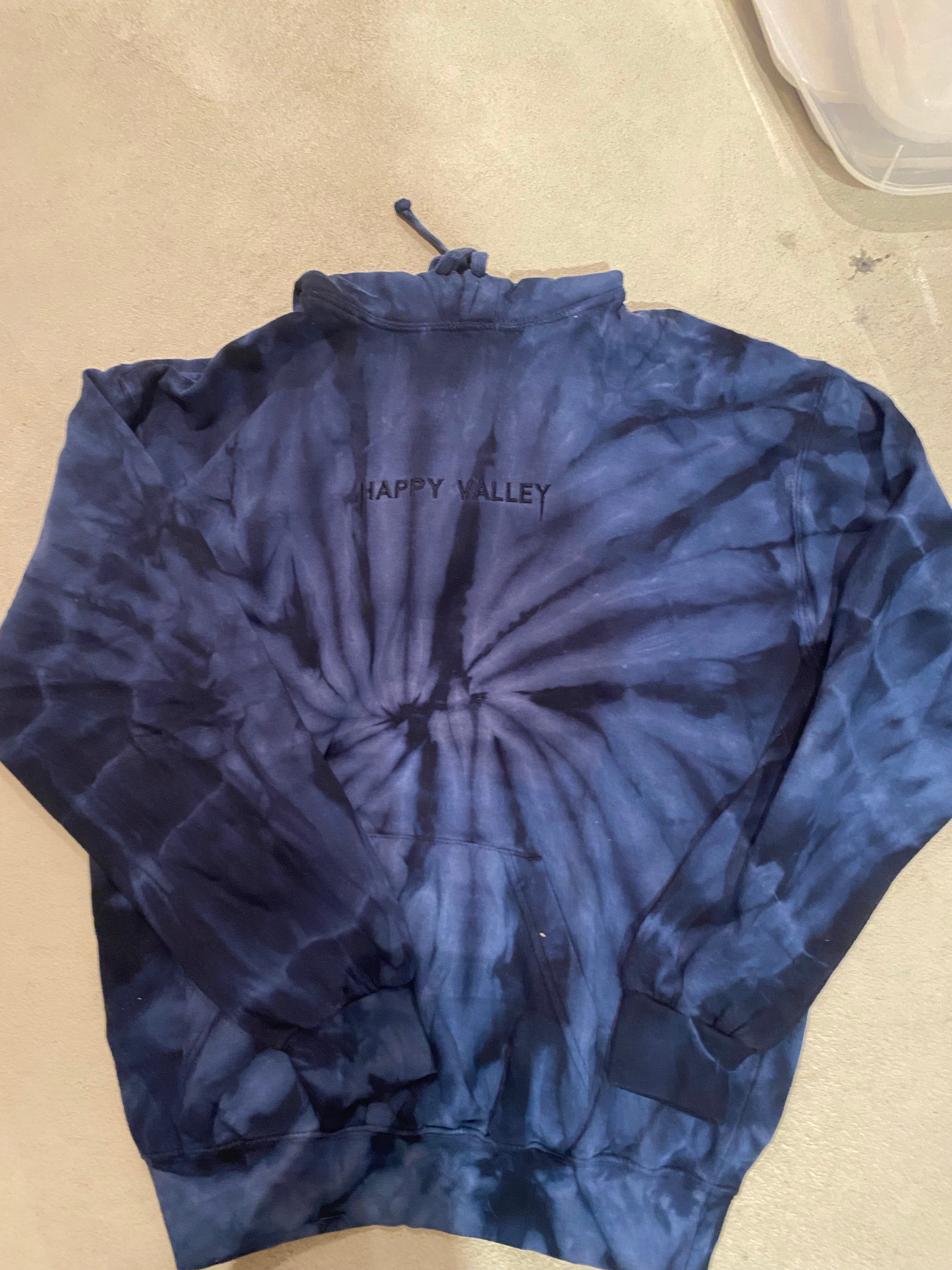 Happy Valley Tie Dye Hoodie - Recess Apparel LLC