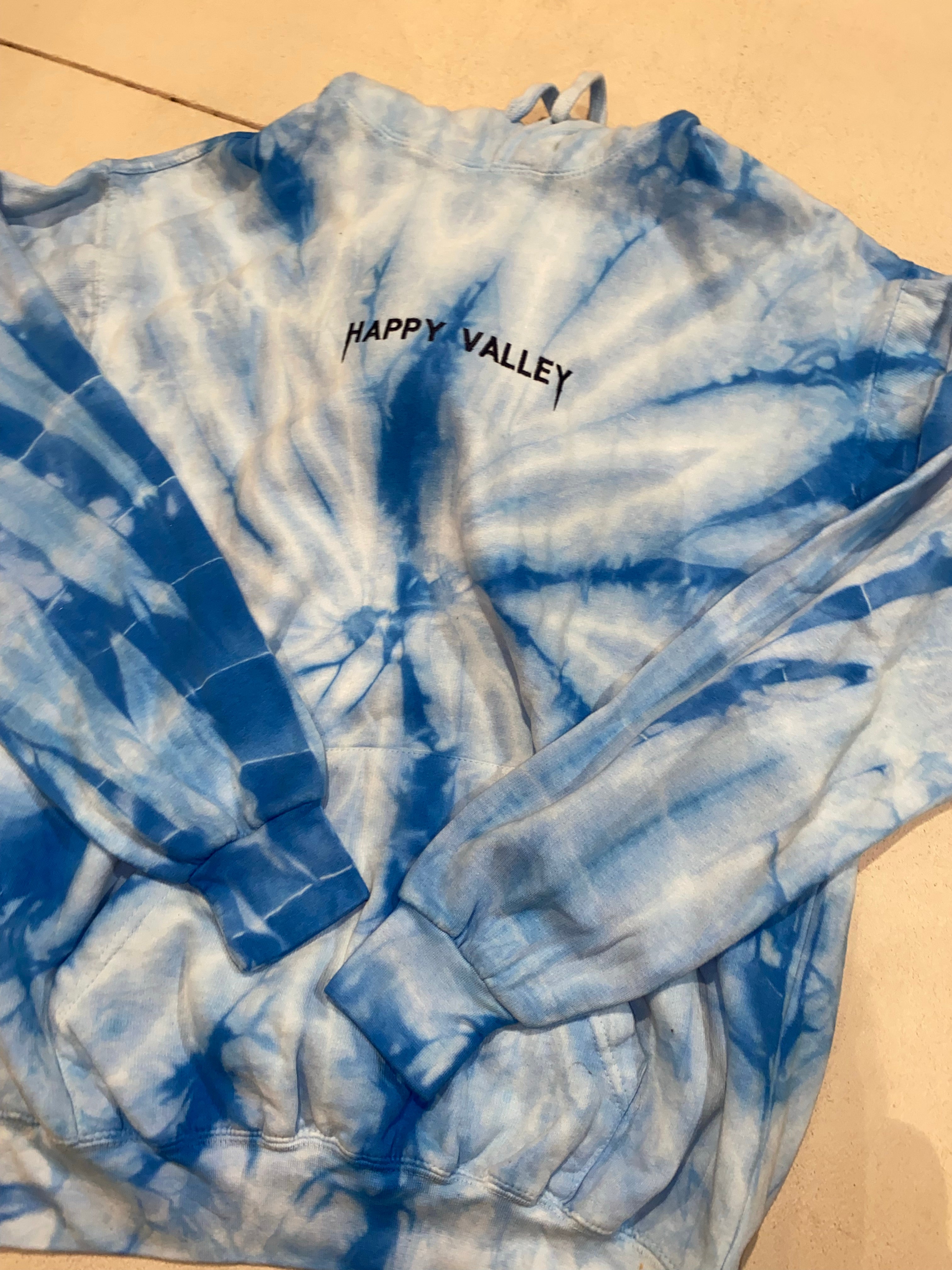 Happy Valley Tie Dye Hoodie - Recess Apparel LLC