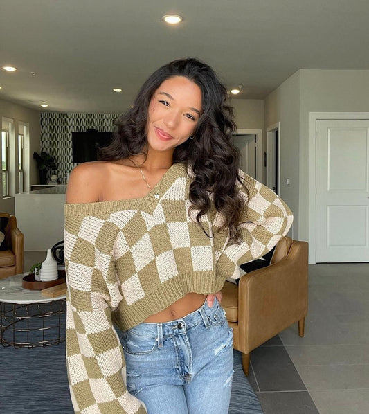 Checkmate Sweater