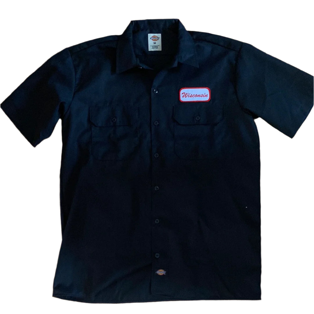 Dickies button down work shirt L / White / Oversized Dickies button down work shirt L / White / Oversized