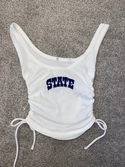 State Western Sinched Scoop Neck Tank - Recess Apparel LLC