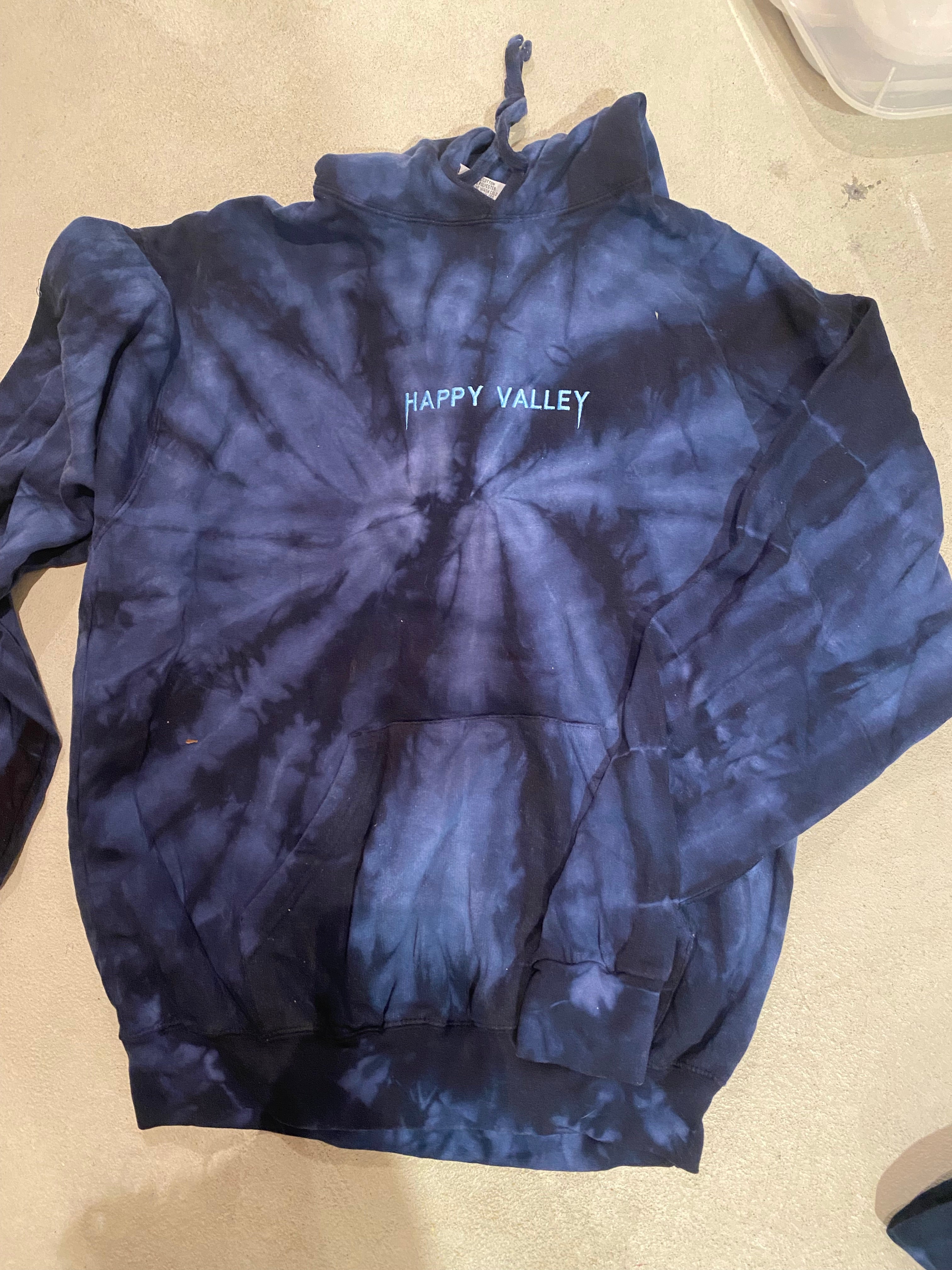 Happy Valley Tie Dye Hoodie - Recess Apparel LLC