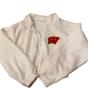 Half Zip Crop Sweatshirt - Recess Apparel LLC