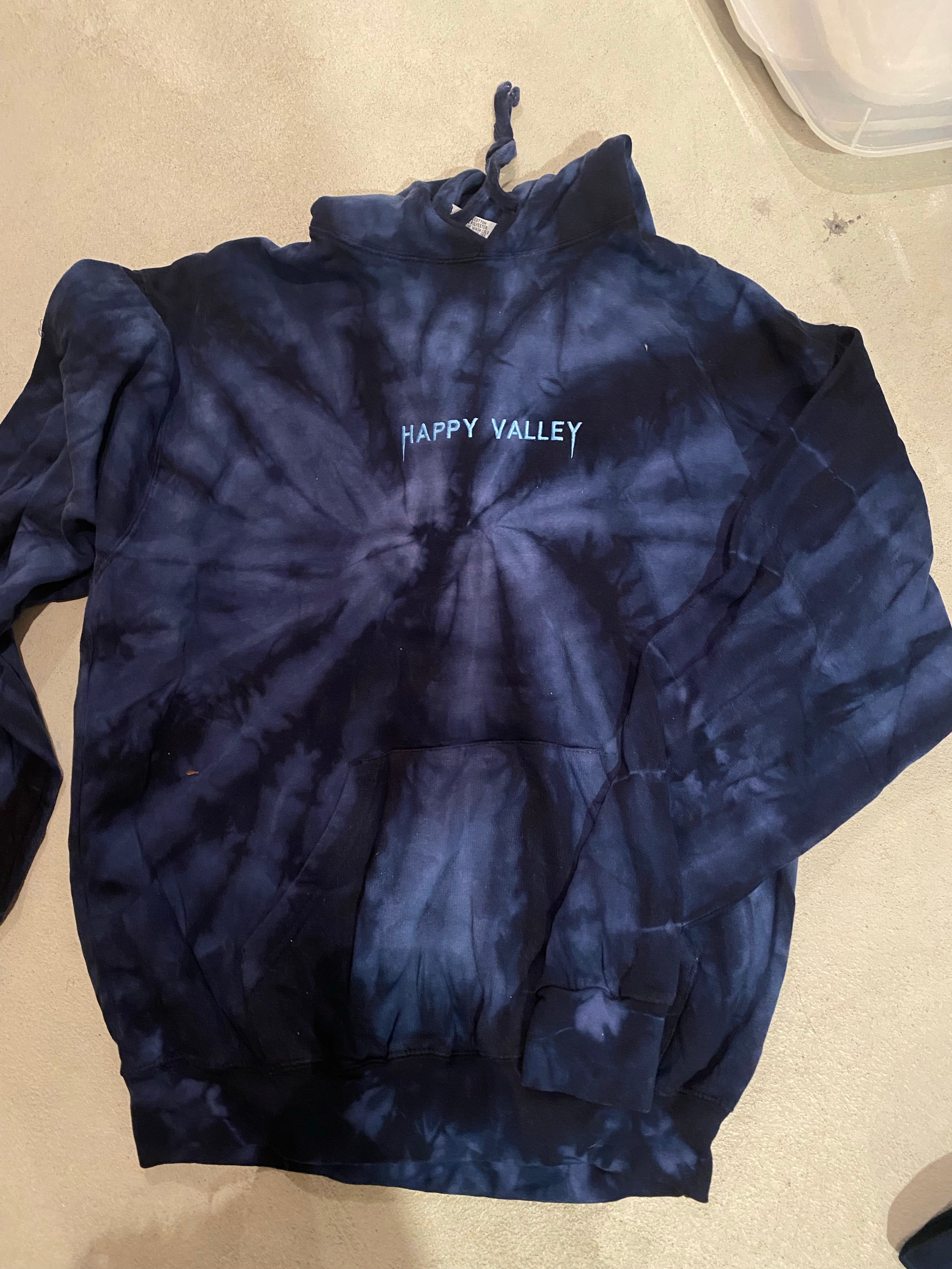 Happy Valley Tie Dye Hoodie - Recess Apparel LLC