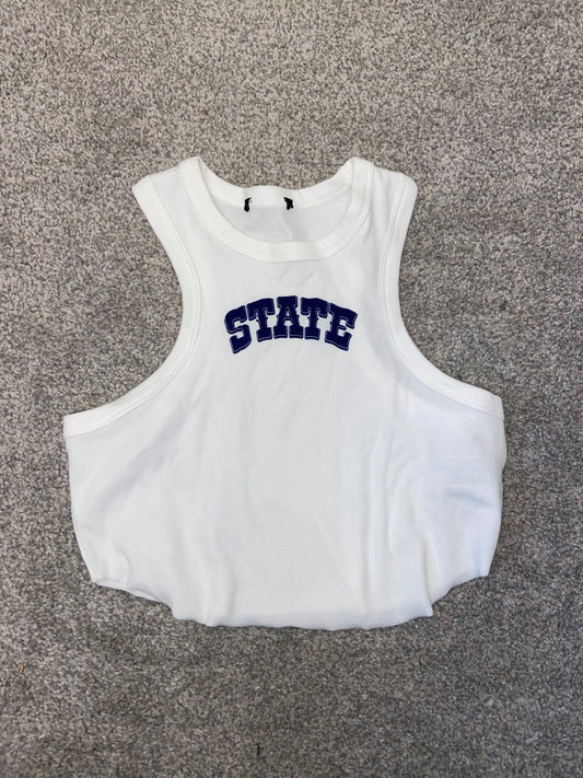State Western Ribbed High Neck Tank