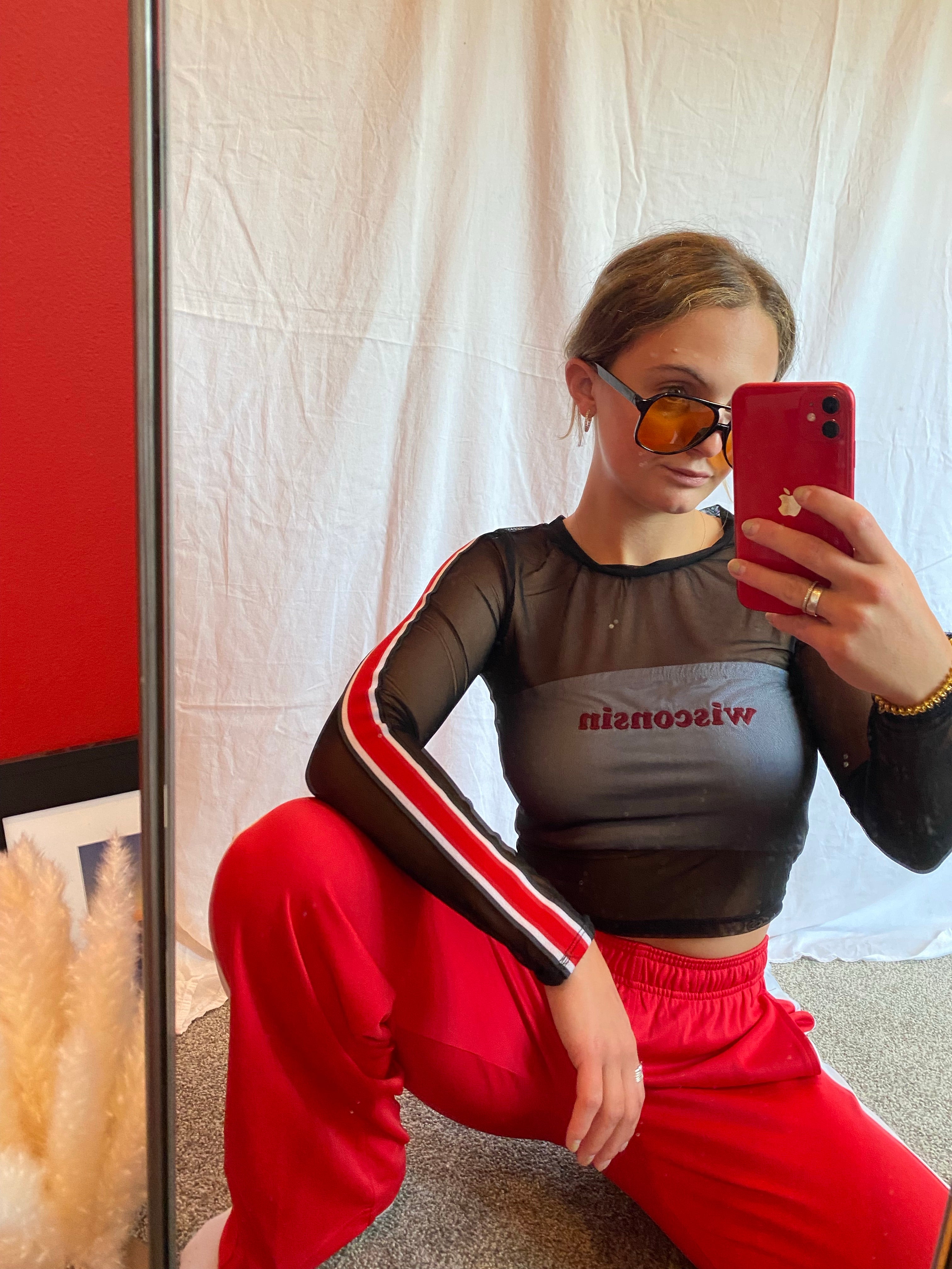 トップス Leinwand Stripe Race Top leinwande（ラインヴァンド）の「Stripe Race Top（Tシャツ