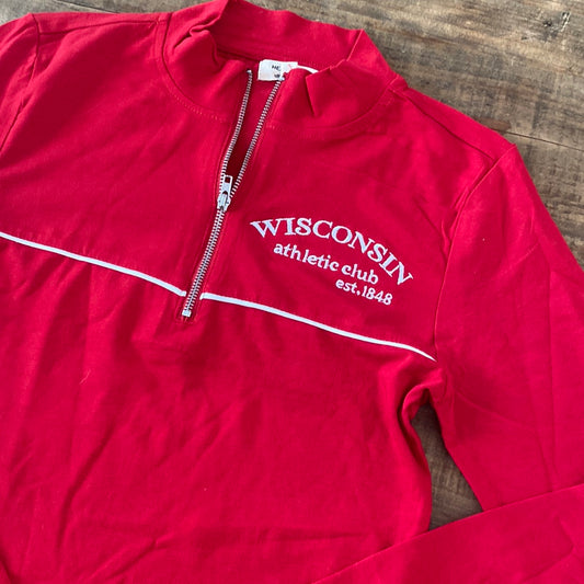 Wisconsin Athletic Club 1/4 Zip Long Sleeve