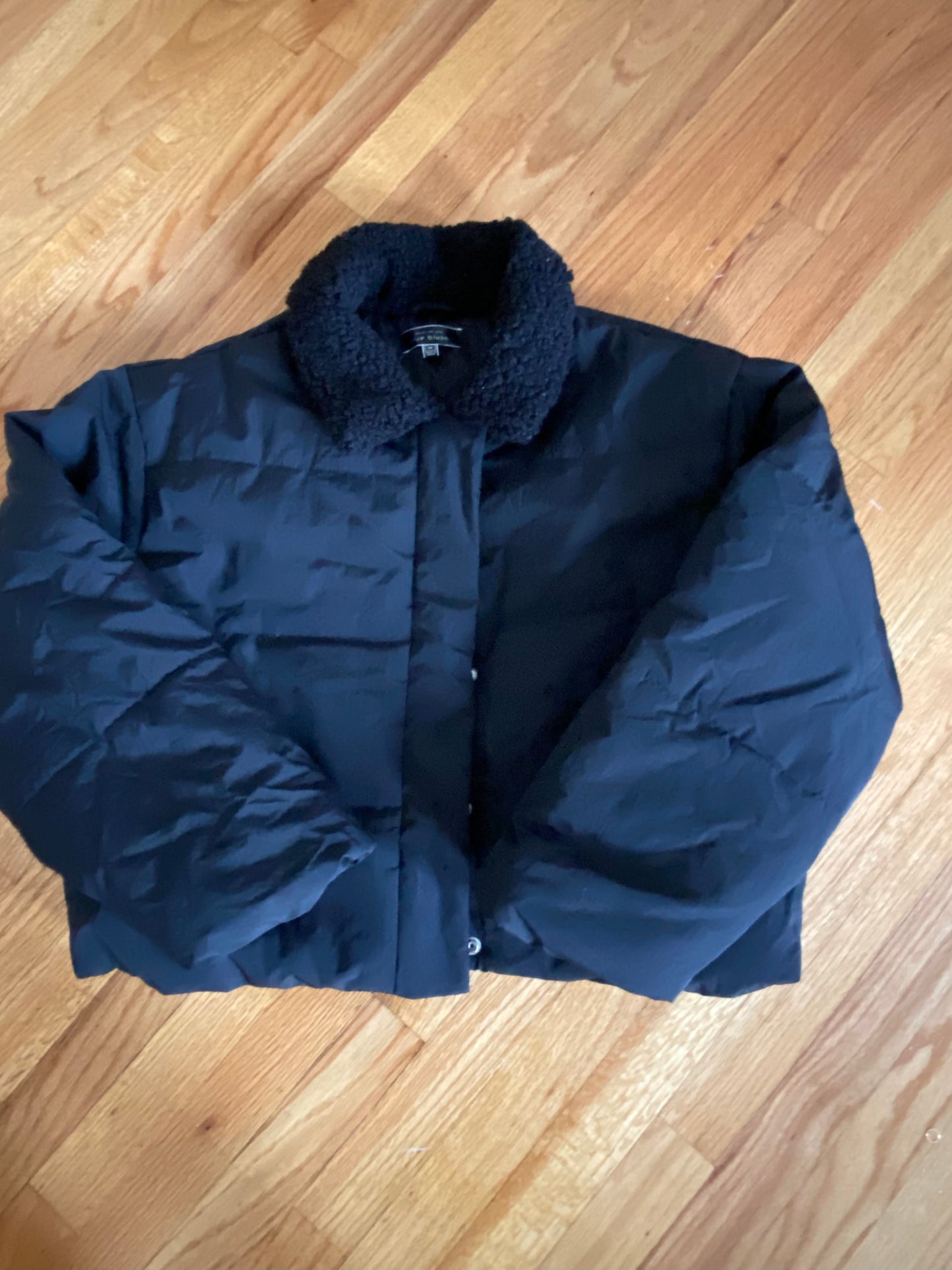 Sherpa Collar Puffer Jacket