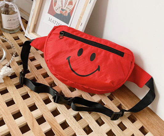 Smiley Messenger Bag