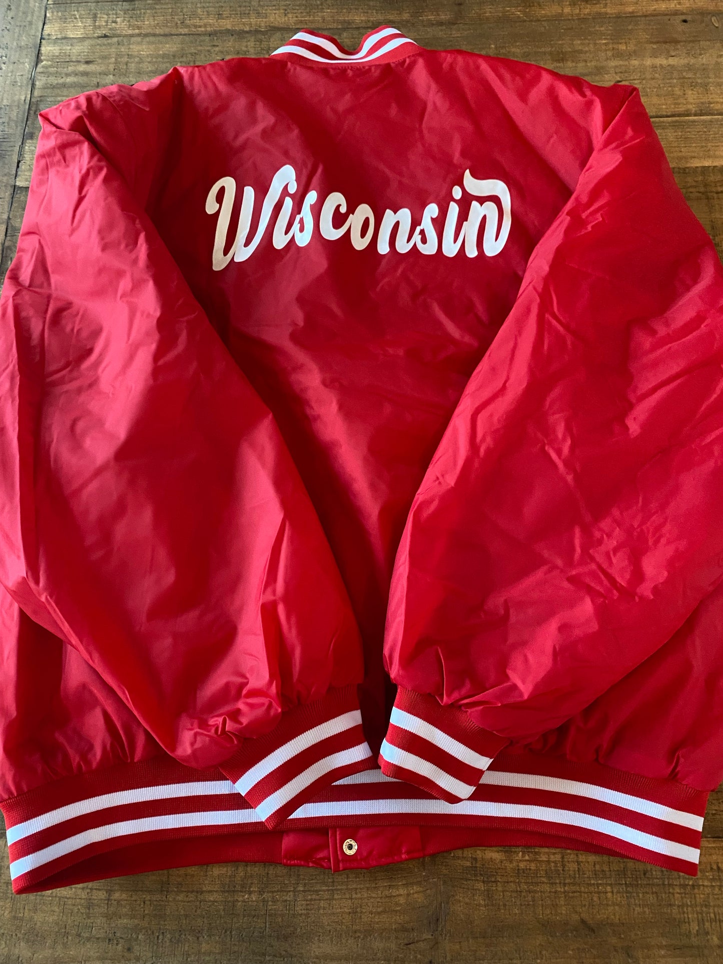 Wisconsin Varsity Bomber Jacket