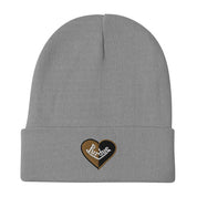 Purdue Split Heart Beanie