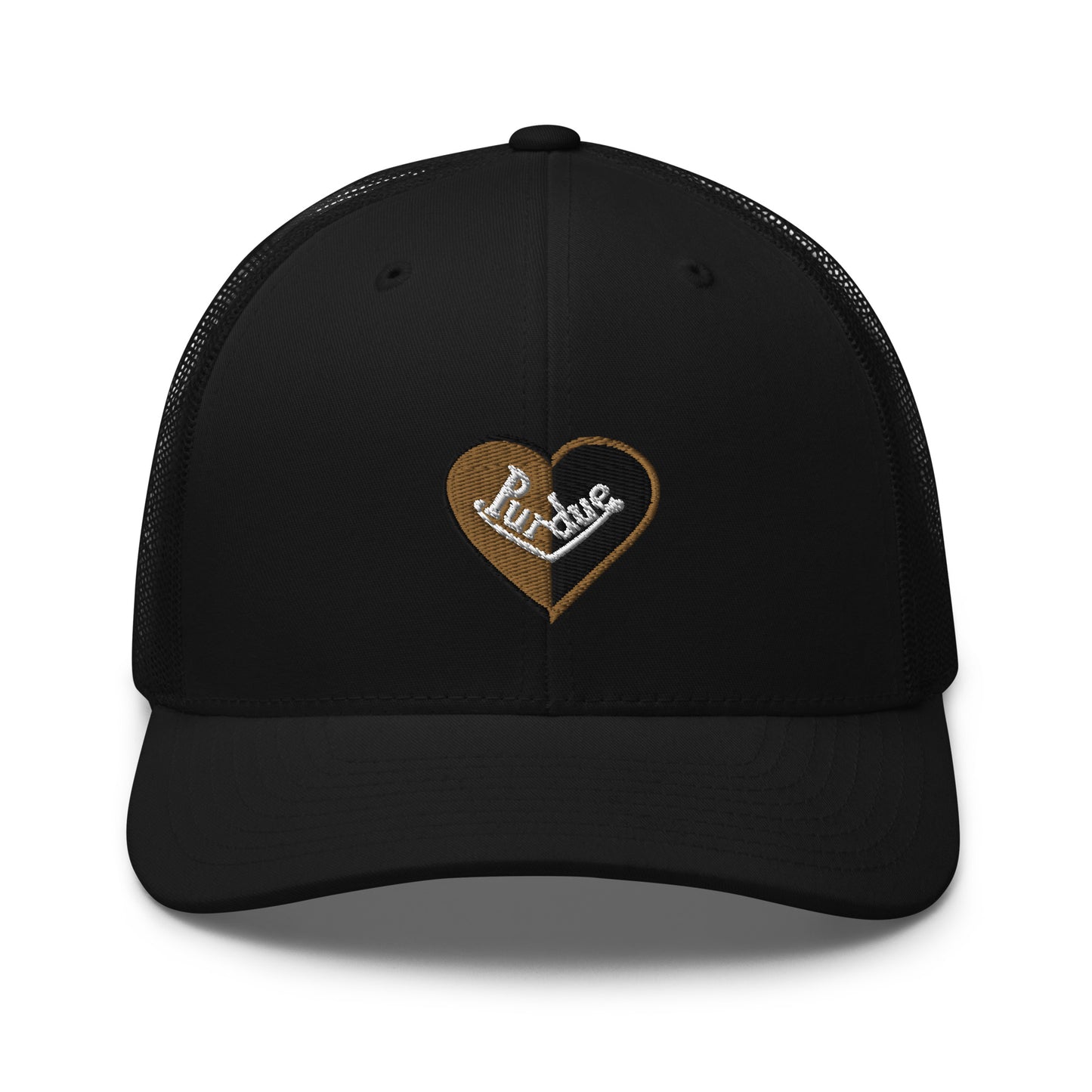 Purdue Split Heart Trucker Hat