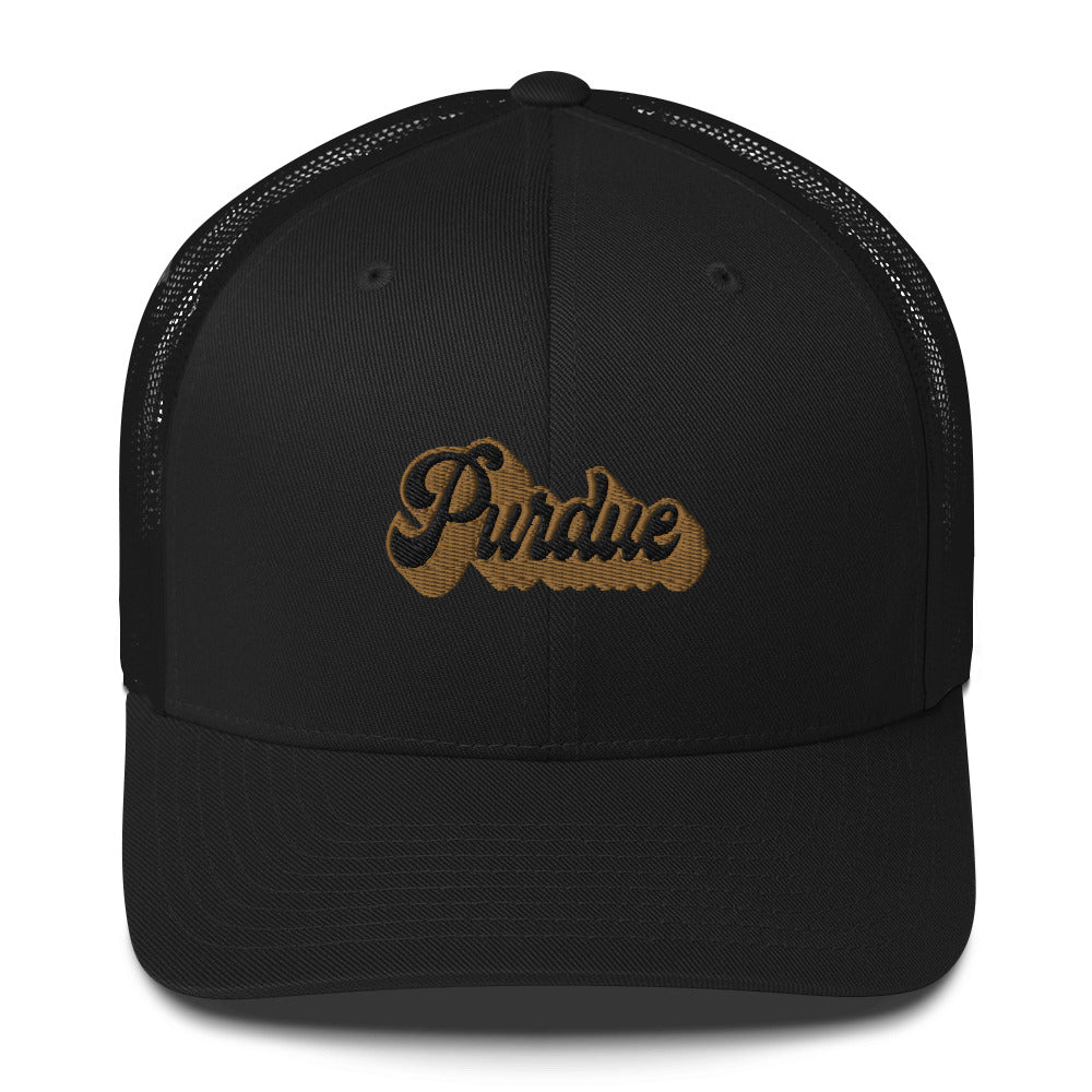 Purdue Shadow Trucker Hat