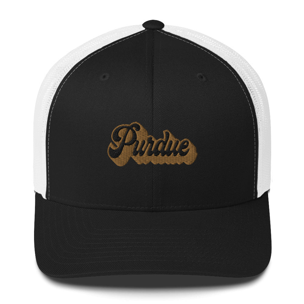 Purdue Shadow Trucker Hat