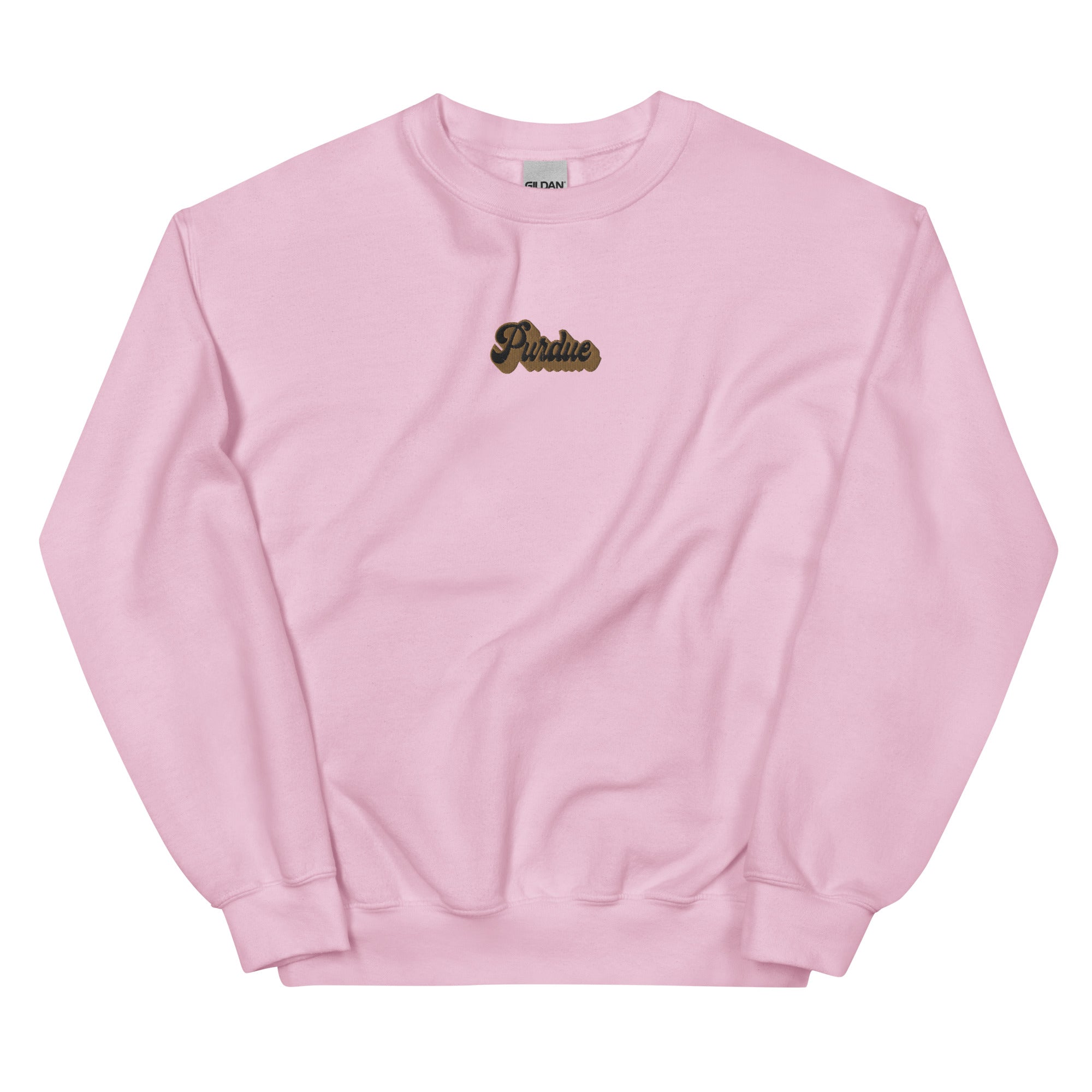 Purdue Shadow Embroidered Crew