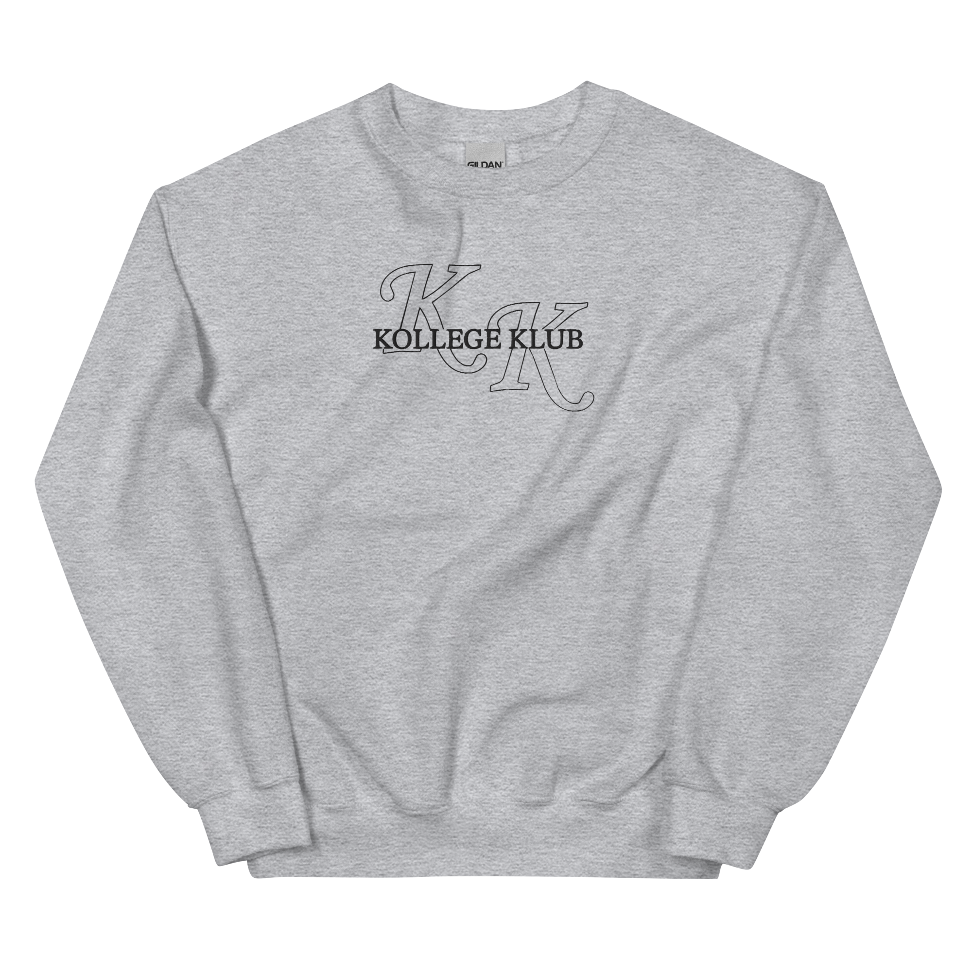 KK Outline Embroidered Crew