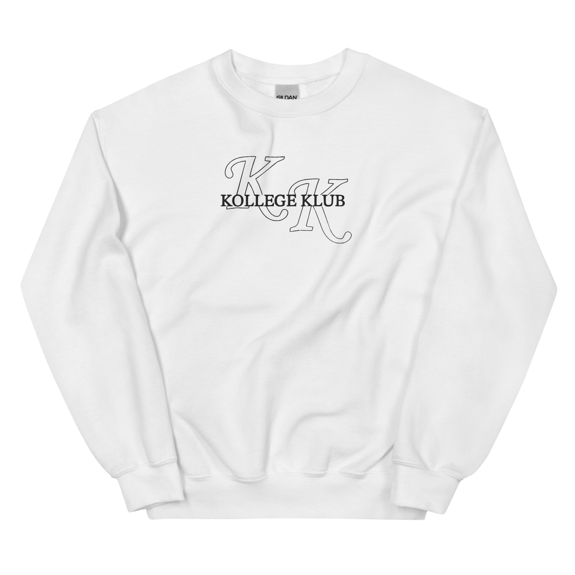 KK Outline Embroidered Crew