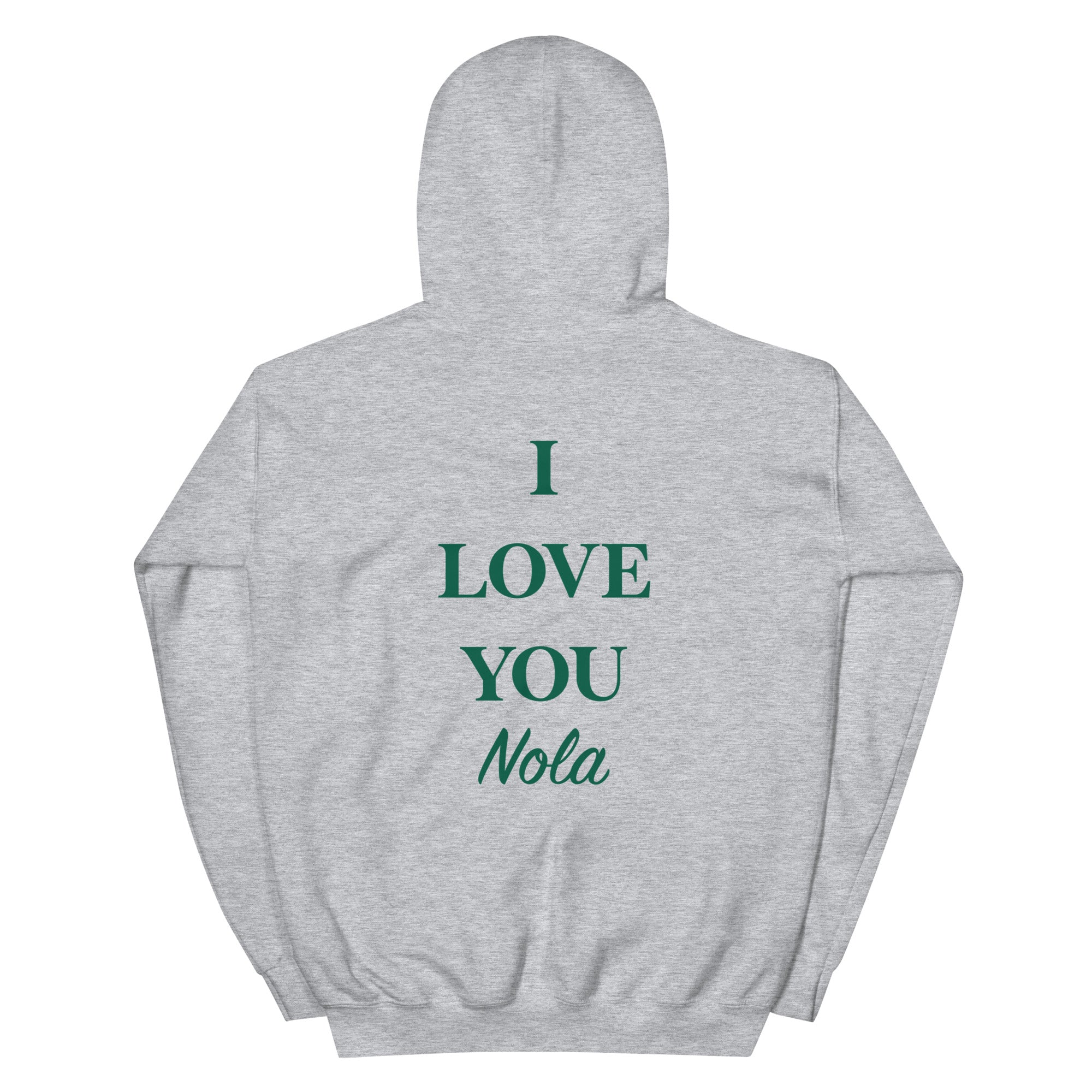 I Love You Nola Hoodie - Recess Apparel LLC