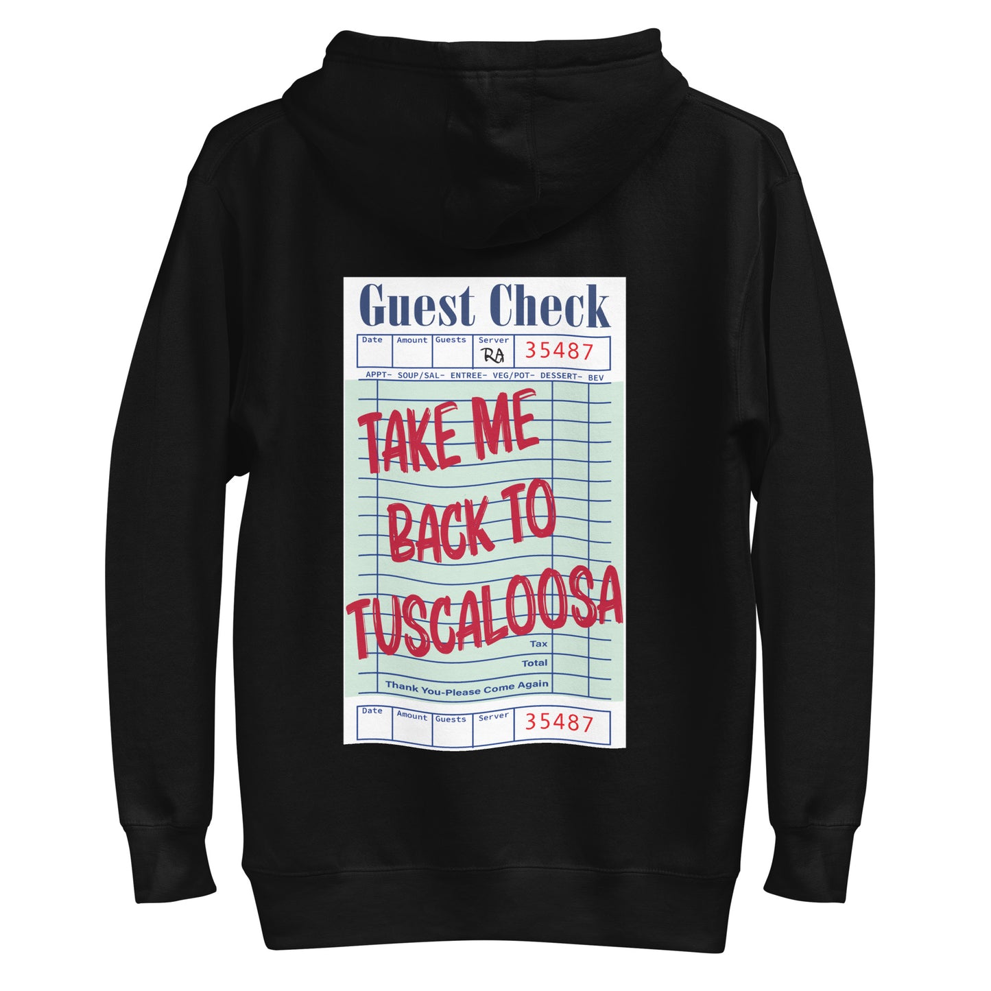Tuscaloosa Guest Check Hoodie