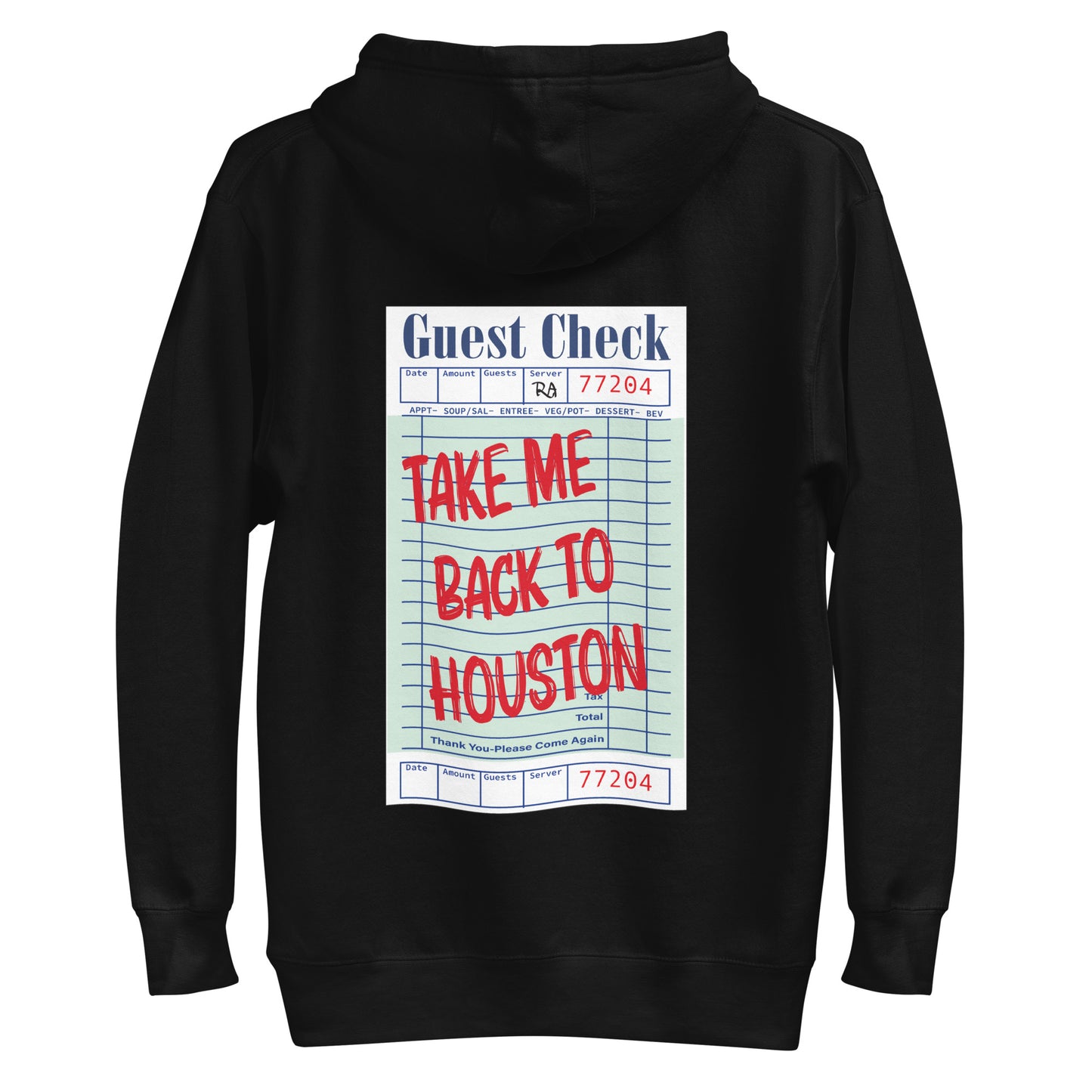 Houston Guest Check Hoodie