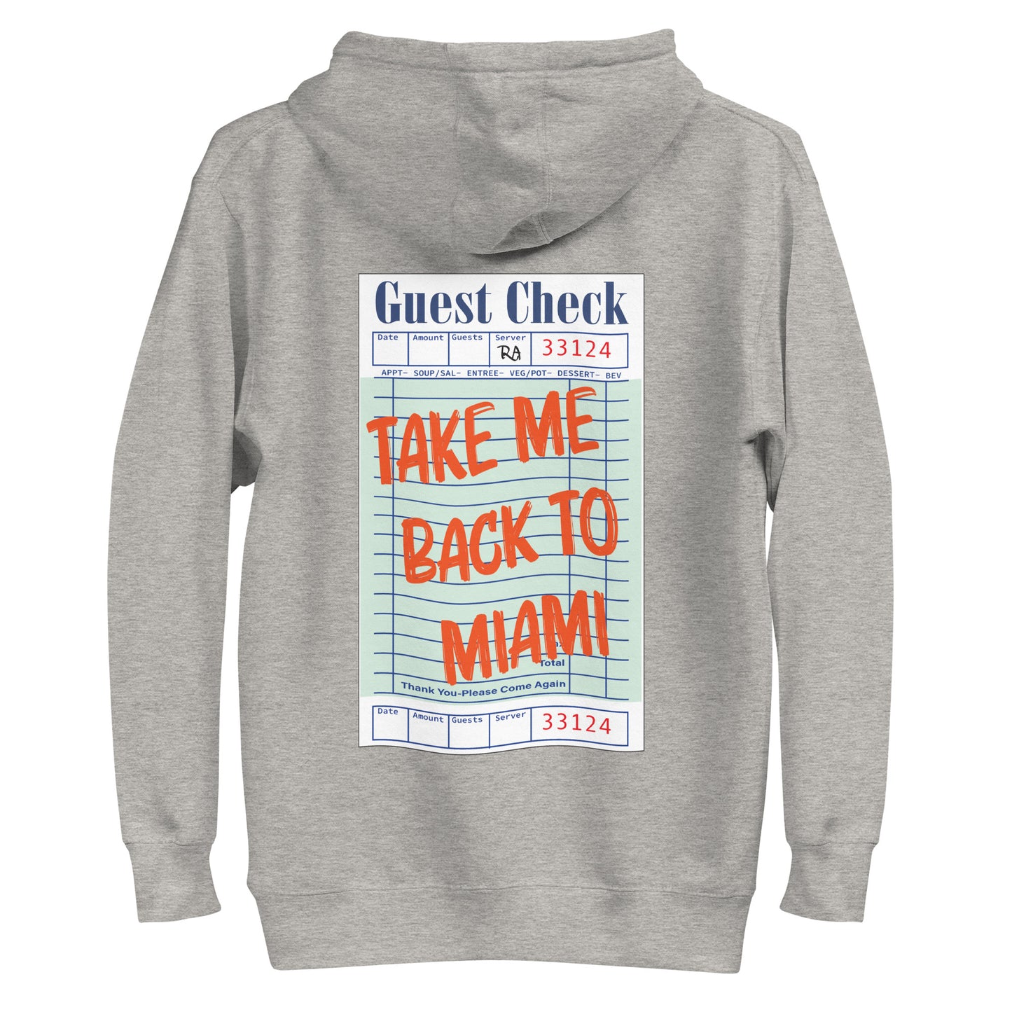 Miami Guest Check Hoodie