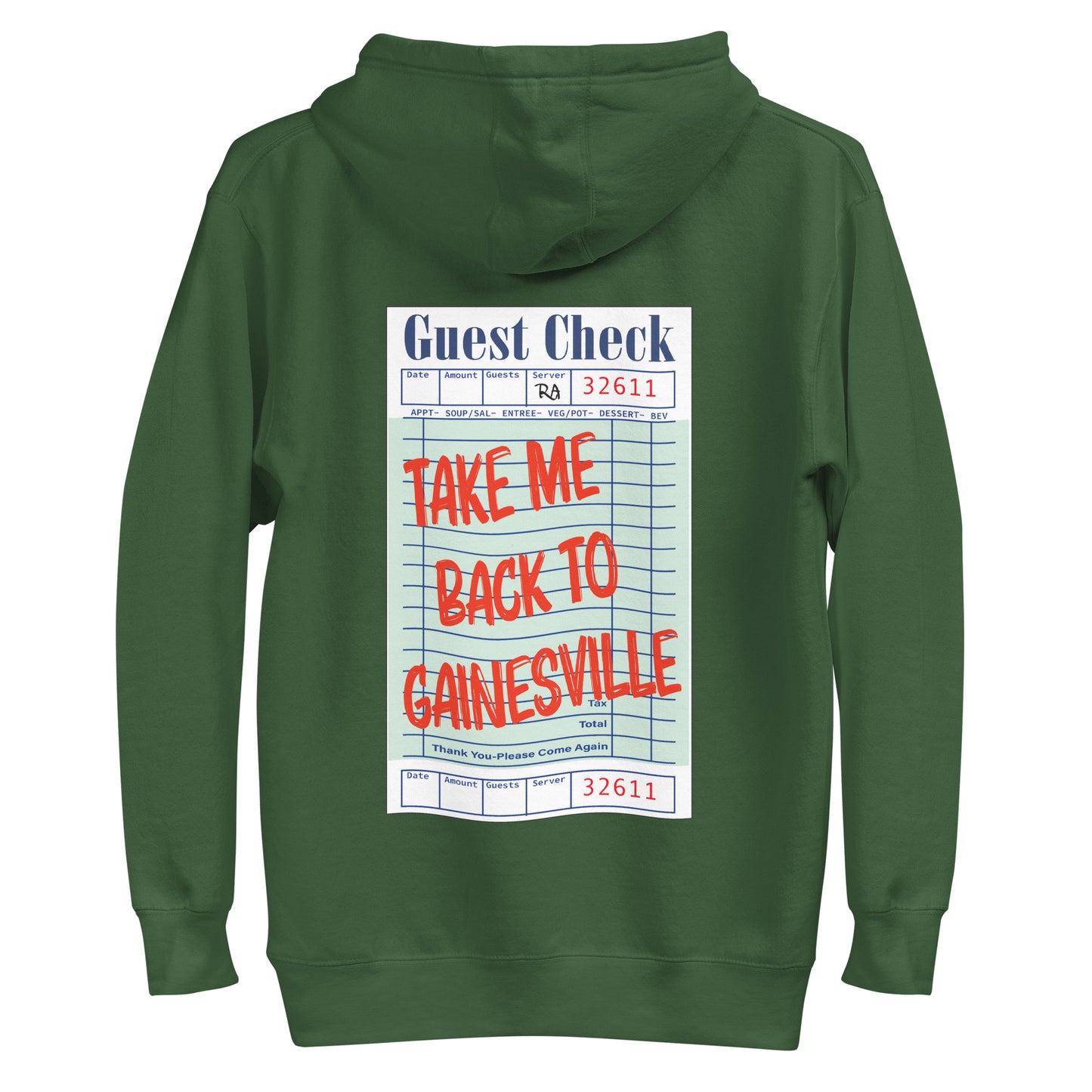 Gainesville Guest Check Hoodie