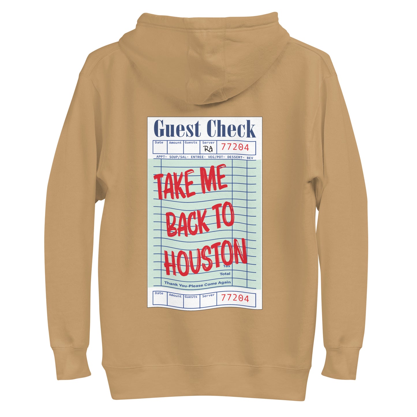 Houston Guest Check Hoodie