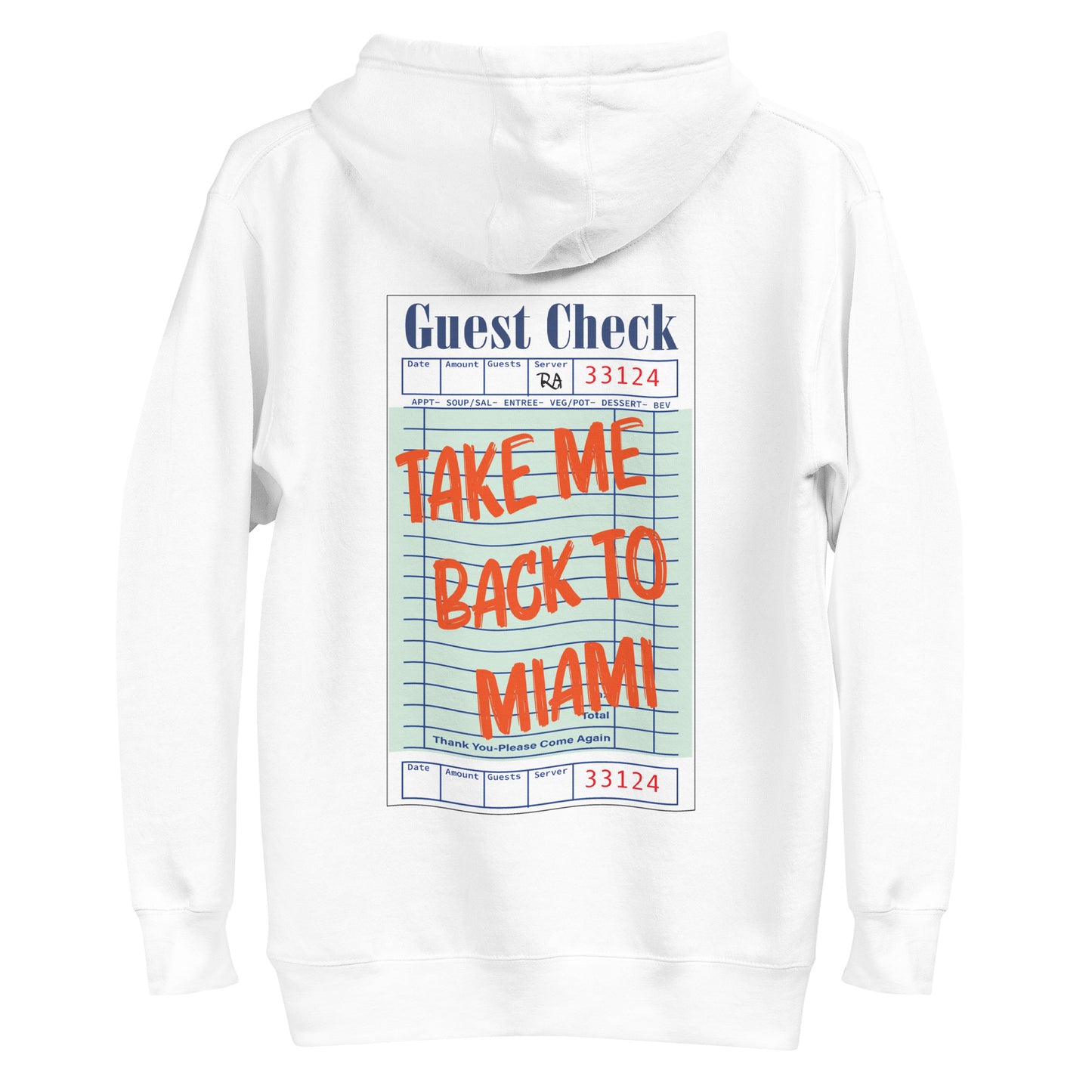 Miami Guest Check Hoodie