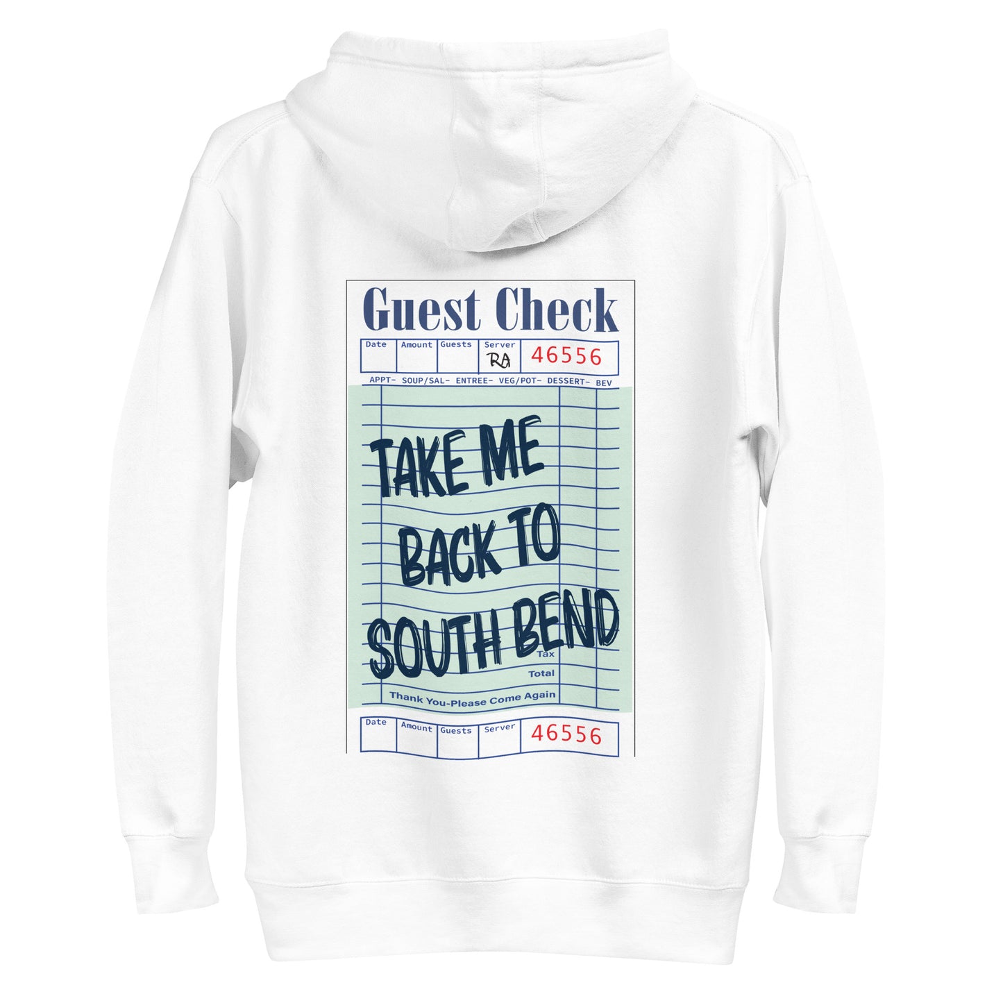 South Bend Guest Check Hoodie
